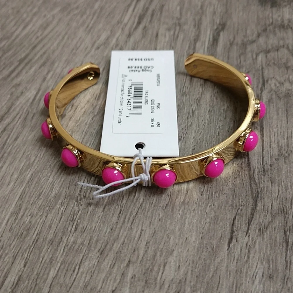 Kate Spade Tag Along Cuff Bracelet - Picture 2 of 5